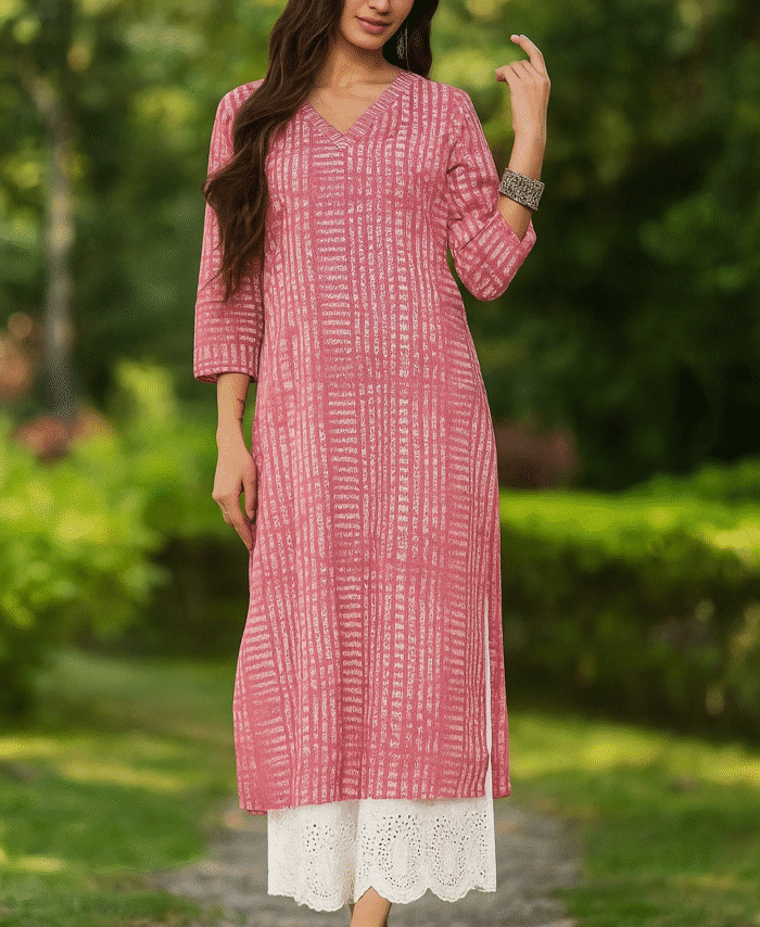 Aagam Drishya Kurti - Elegant Designer Kurti for Women on2line.in